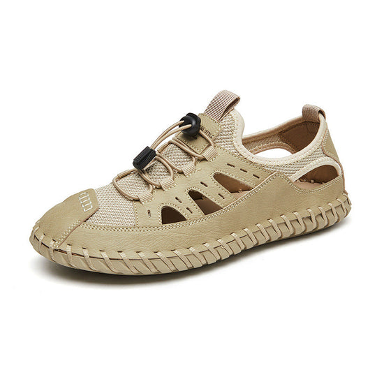 Herren Atmungsaktive Outdoor-Schnellschnürsandalen