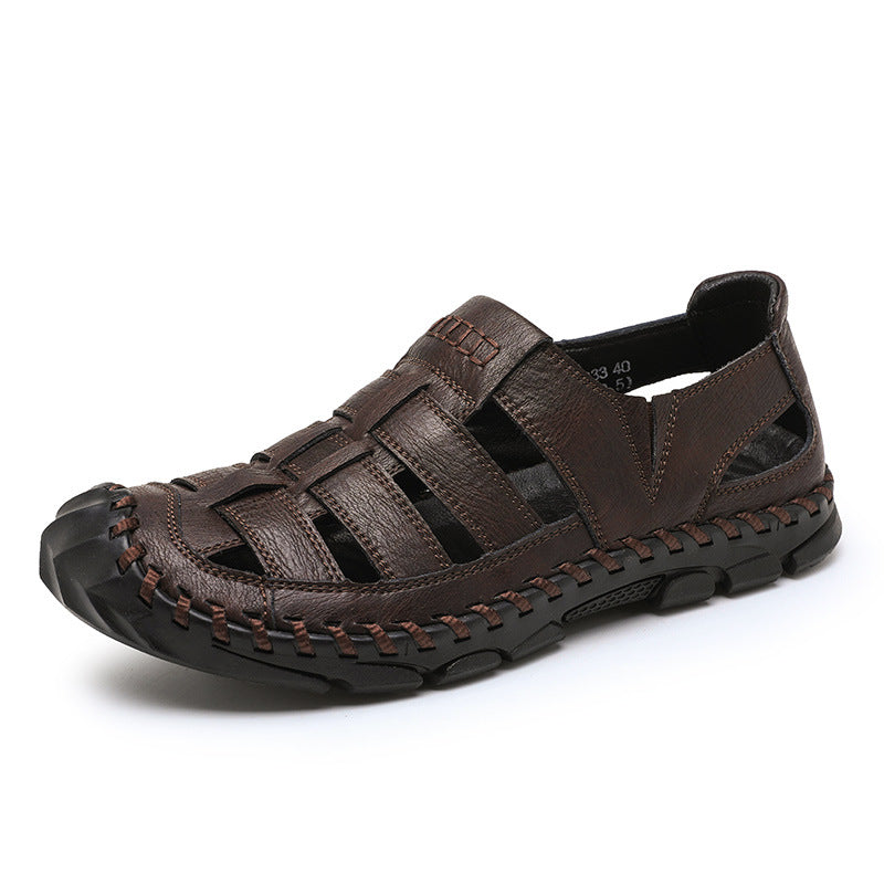 Herren Sandalen mit atmungsaktiven Riemen und rutschfester Sohle Shopnory