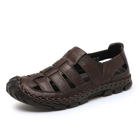 Herren Sandalen mit atmungsaktiven Riemen und rutschfester Sohle Shopnory