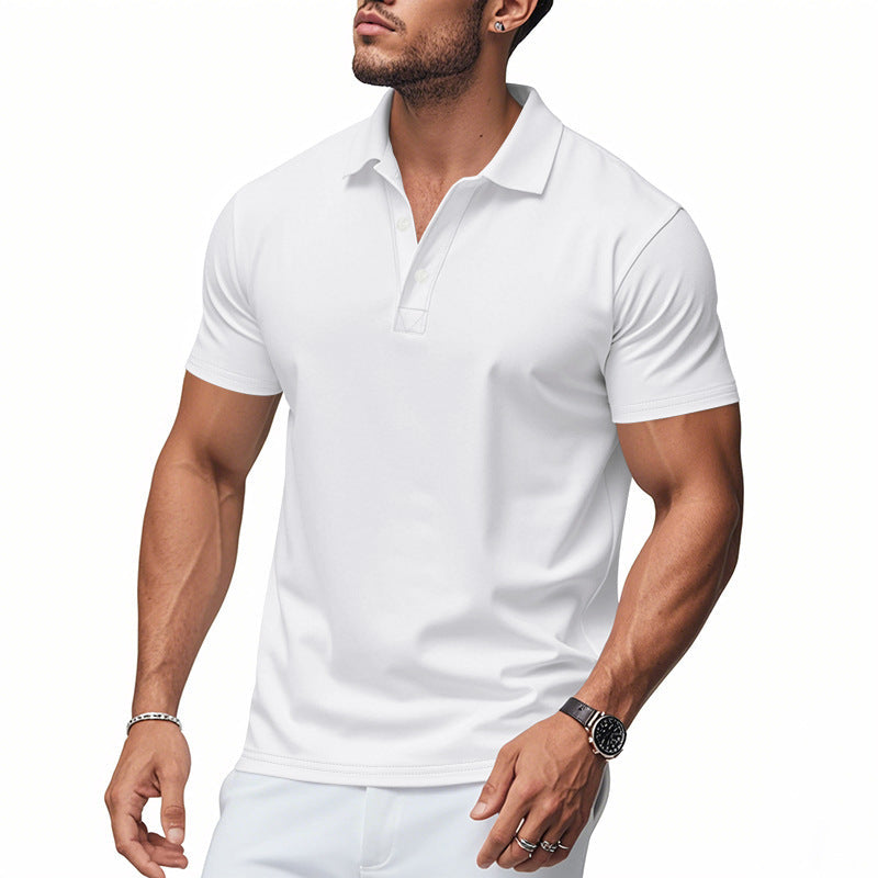 Herren Polohemd mit modernem Schnelltrocknungsstoff und eleganter Passform