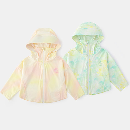 Unisex nan leichte atmungsaktive Kinder Sonnenjacke mit Kapuze und UV Schutz  Shopnory