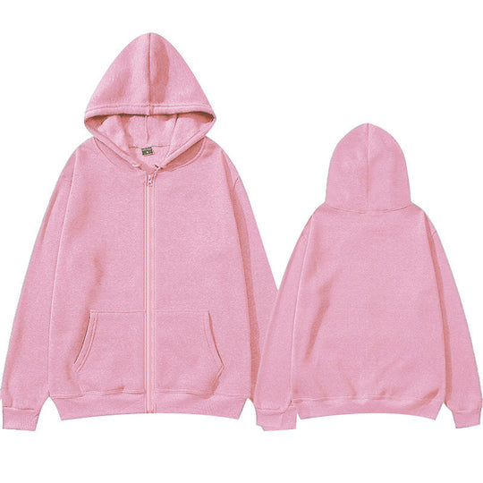 Unisex Zip-Hoodie mit robustem Metallreißverschluss, angerauter Fleece-Innenseite, geteilten Eingrifftaschen und verstärkten Nähten Shop Nory