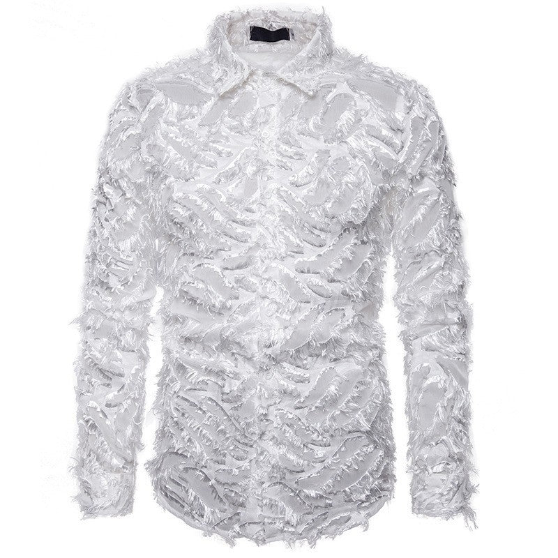 Herren Modisches Hemd mit strukturiertem Design