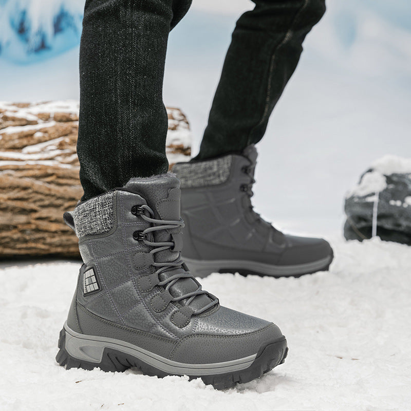 Herren Winterboots mit isolierendem Innenfutter und rutschfester Sohle