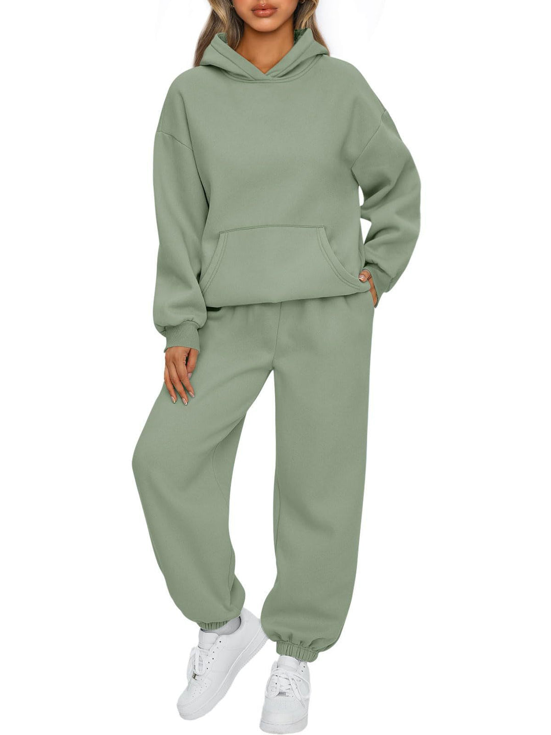 Damen nan gemütliches Oversize Hoodie und Jogginghose Set aus weicher Baumwollmischung Shop Nory
