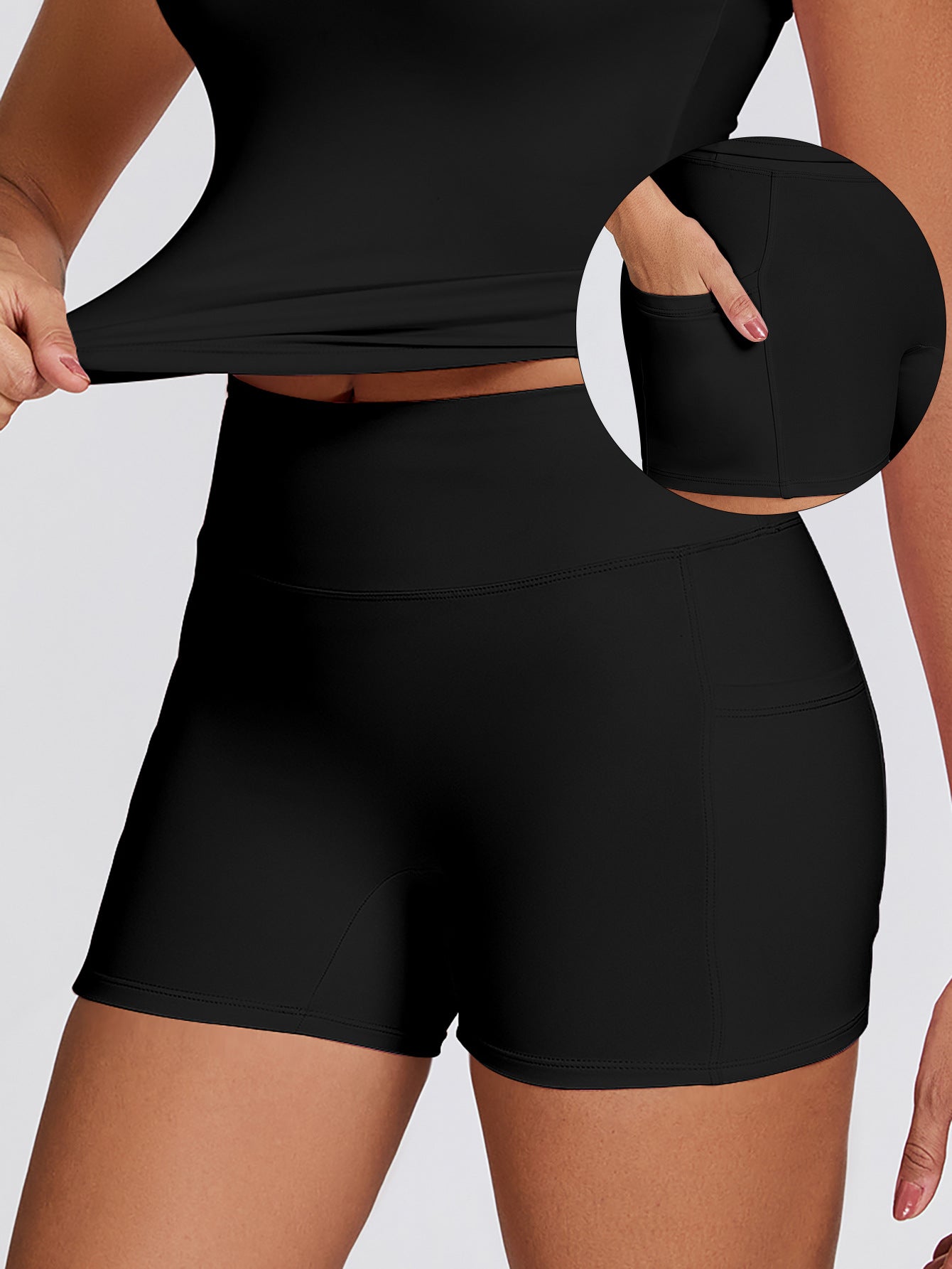 Damen Sportliche Funktionsshorts