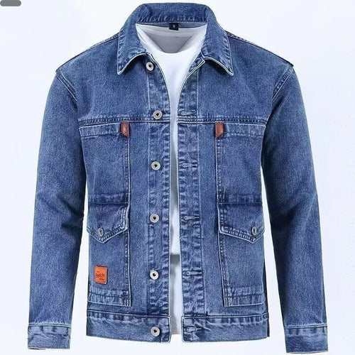 Herren Stilvolle Denimjacke Shop Nory