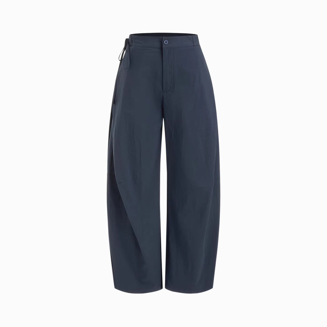 Damen Bequeme Weite Stoffhose Shop Nory