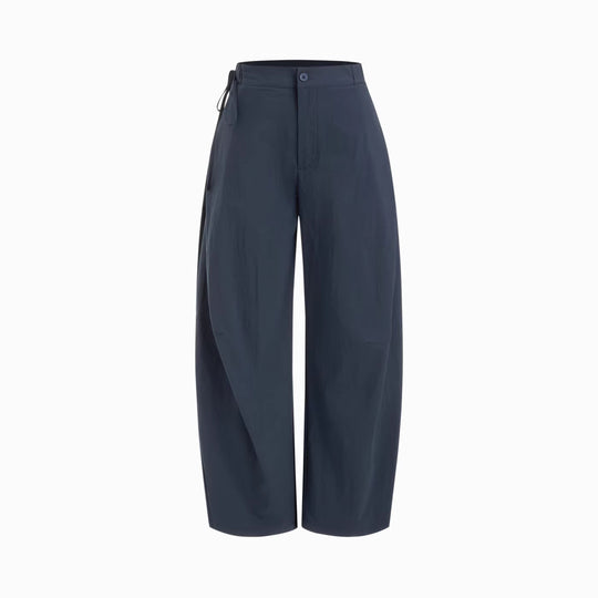 Damen Bequeme Weite Stoffhose Shop Nory