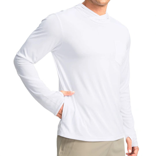 Herren Funktionsshirt mit Kapuze und Taschen
