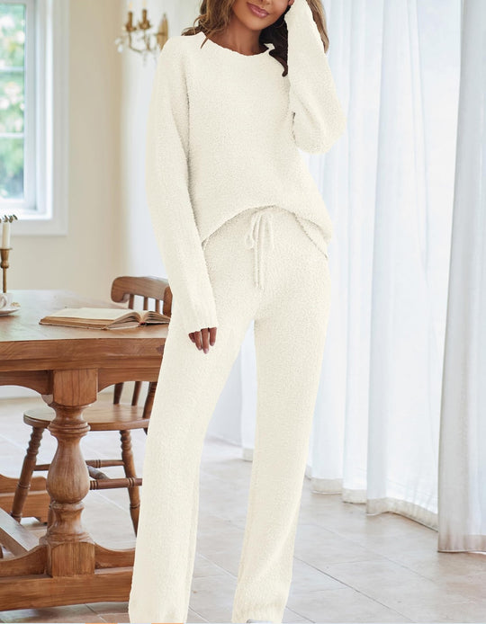 Damen nan kuscheliges Lounge-Set mit Oversize-Pullover und Kordelzughose Shop Nory