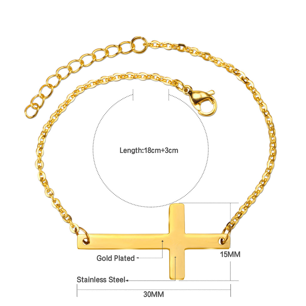 Damen Armband mit unendlichem Symbol aus antiallergischem Edelstahl Shop Nory