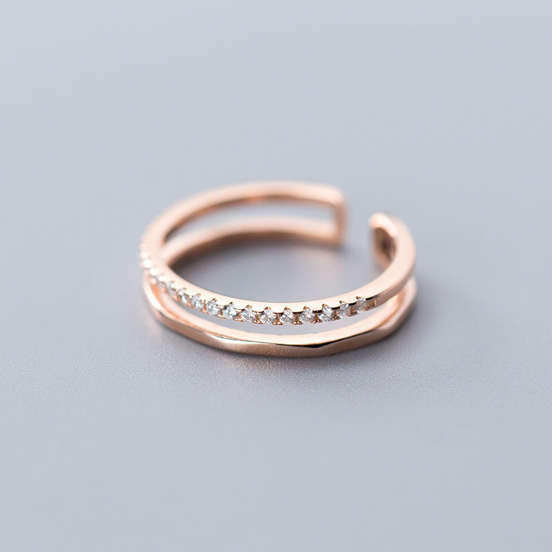 Damen Offener Ring mit elegantem Detaildesign Shop Nory
