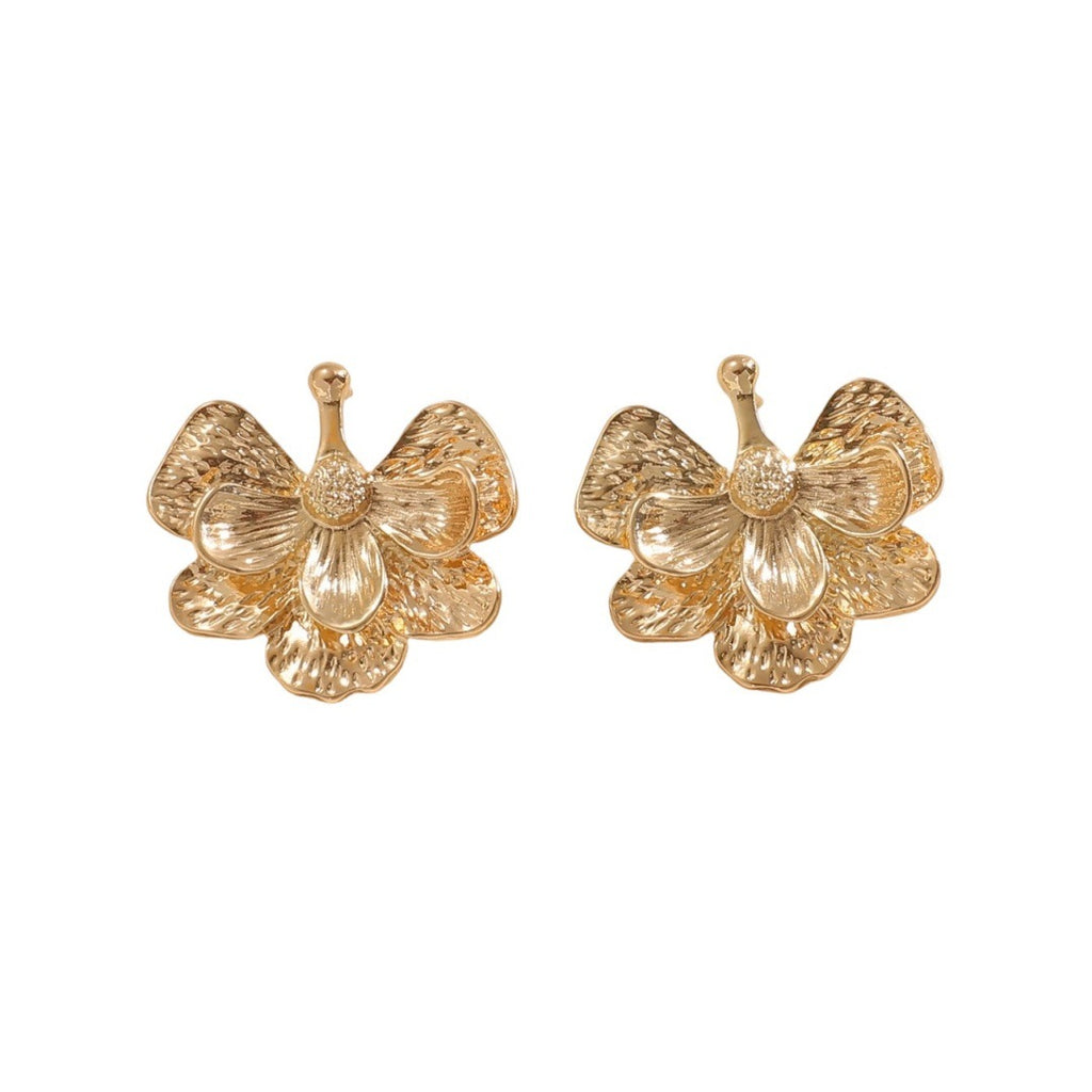 Damen Ohrstecker mit elegantem Blüten-Design Shop Nory