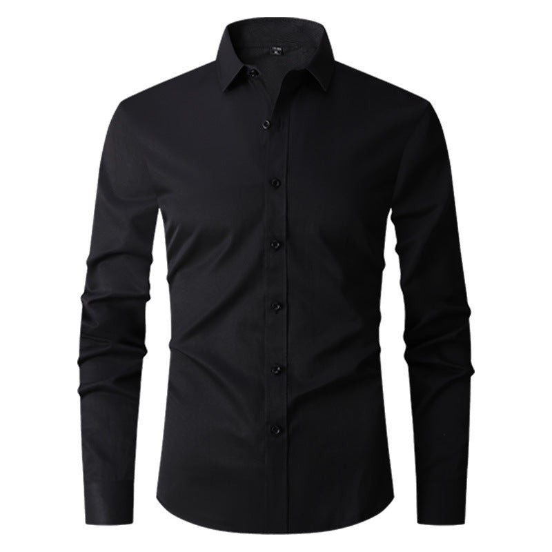 Herren tailliertes Businesshemd mit Kentkragen und Stretchkomfort Shop Nory