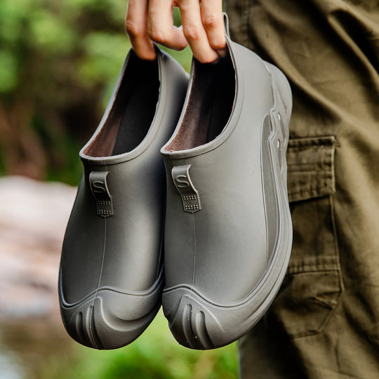 Herren Robuste wasserdichte Outdoor‑Clogs aus Vollgummi mit griffiger Profilsohle Shop Nory