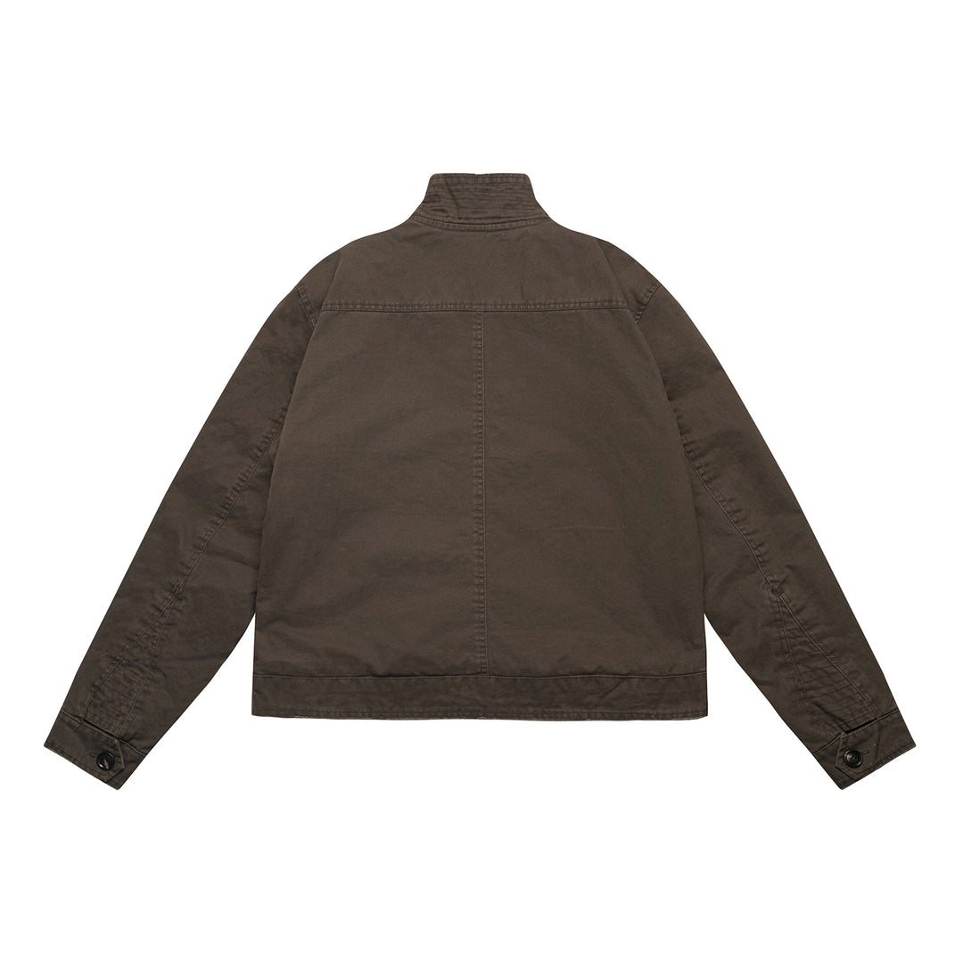 Herren Kurzjacke im Field-Blouson‑Stil mit weichem Teddyfutter und Stehkragen Shop Nory