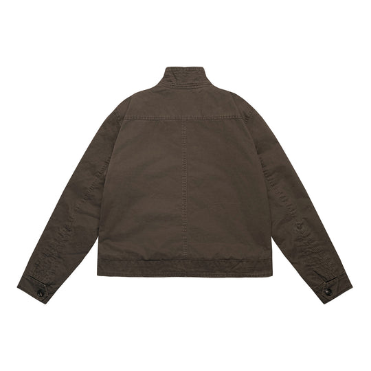 Herren Kurzjacke im Field-Blouson‑Stil mit weichem Teddyfutter und Stehkragen Shop Nory