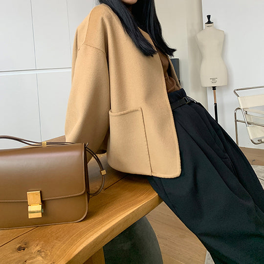 Damen Gemütliche und elegante Oversized-Jacke Shop Nory