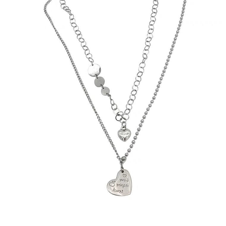Damen Kette mit harmonischem Layering-Design und verspielten Anhängern Shop Nory