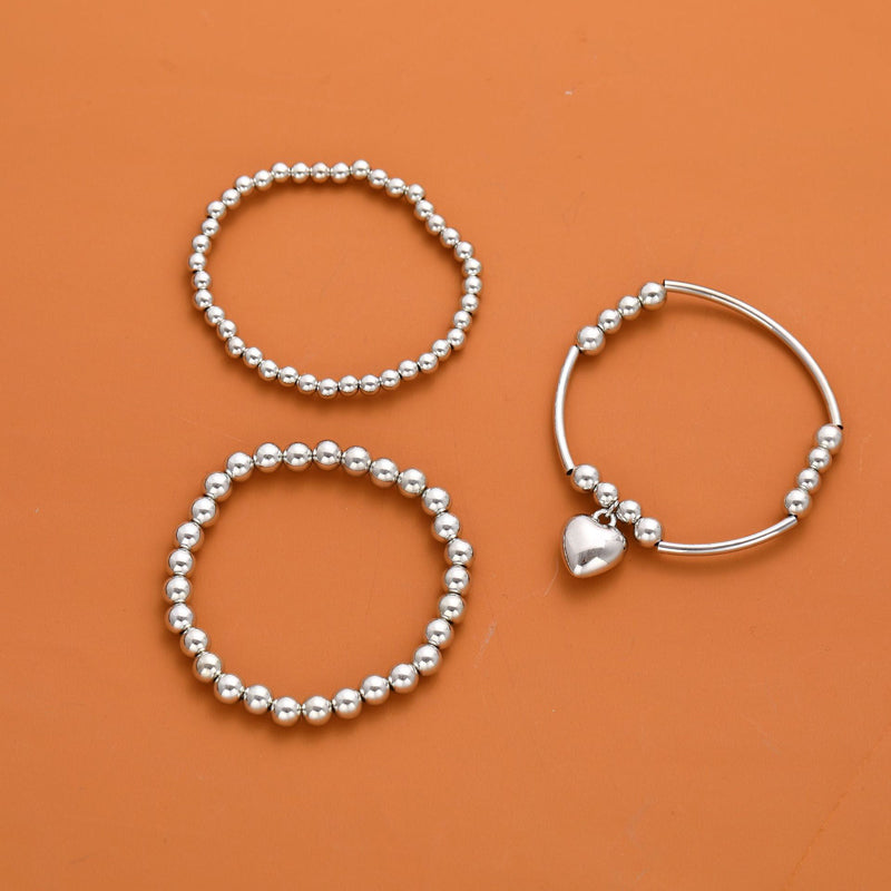 Herz Perlenarmband | Shop Nory