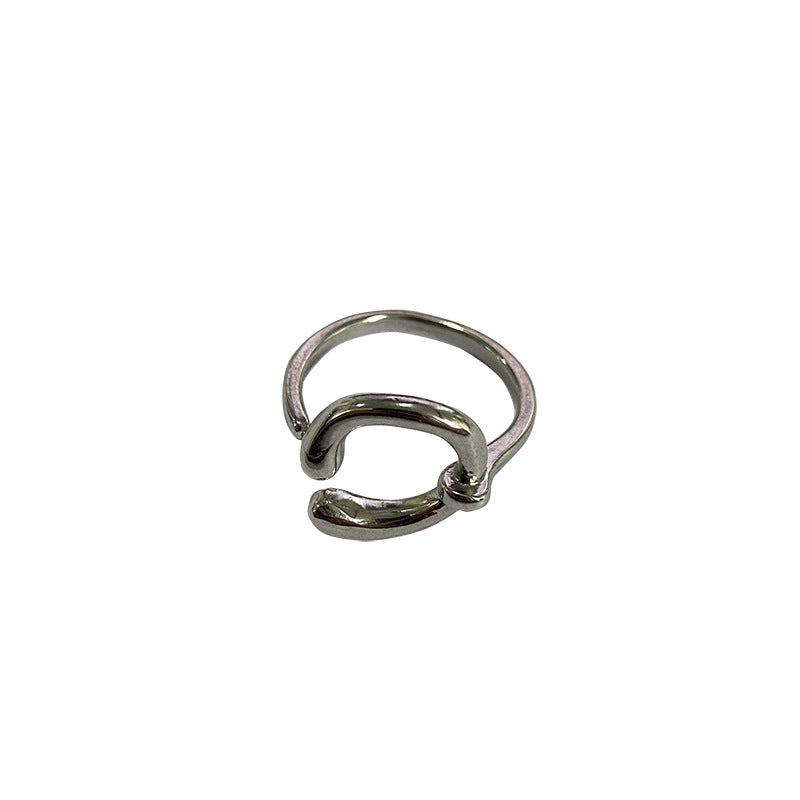 Damen Zigarrenring mit kunstvollem Flechtdesign Shop Nory