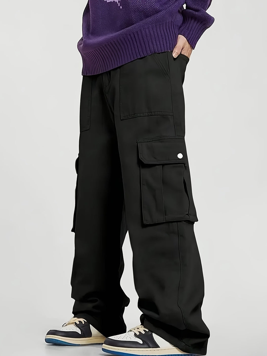 Herren Bequeme Cargohose mit fünf Taschen Shop Nory