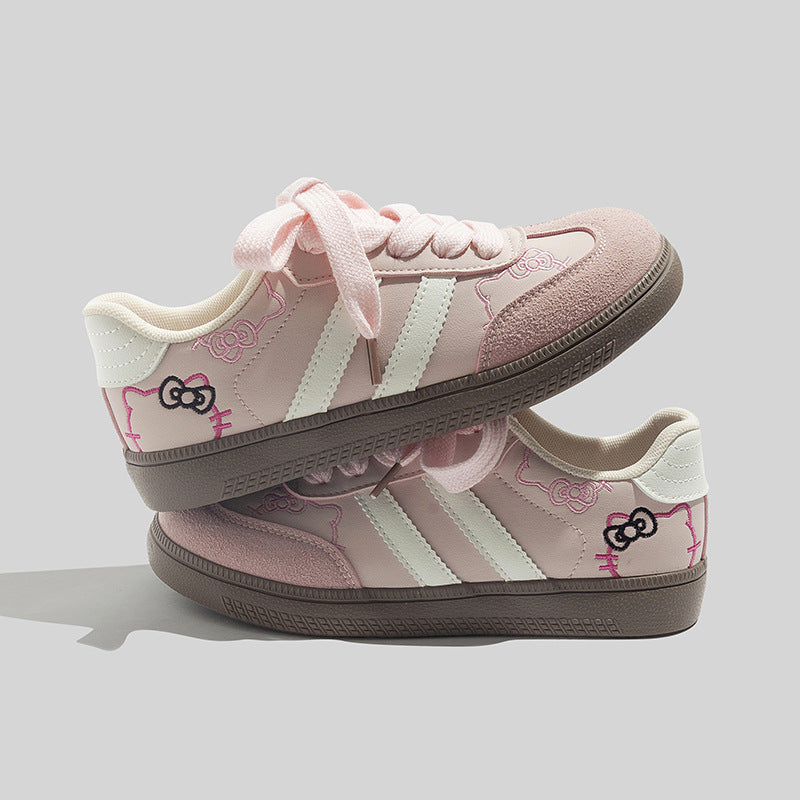 Damen Sportliche Sneakers mit verspieltem Design und hochwertigem Obermaterial