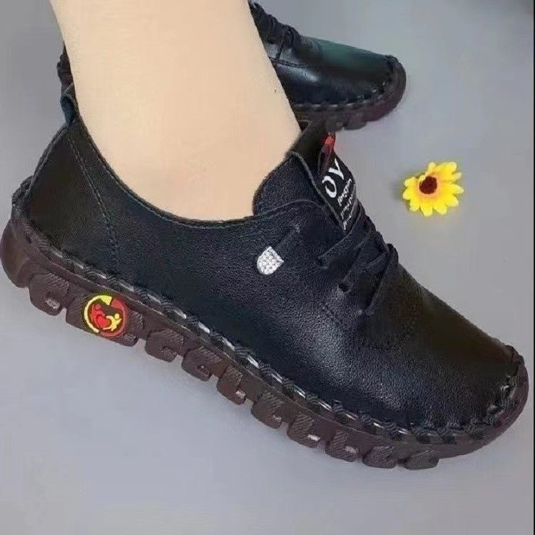 Damen Flexible Slip-On Freizeitsneaker mit handgenähter Ziernaht und profilierter Gummilaufsohle Shop Nory