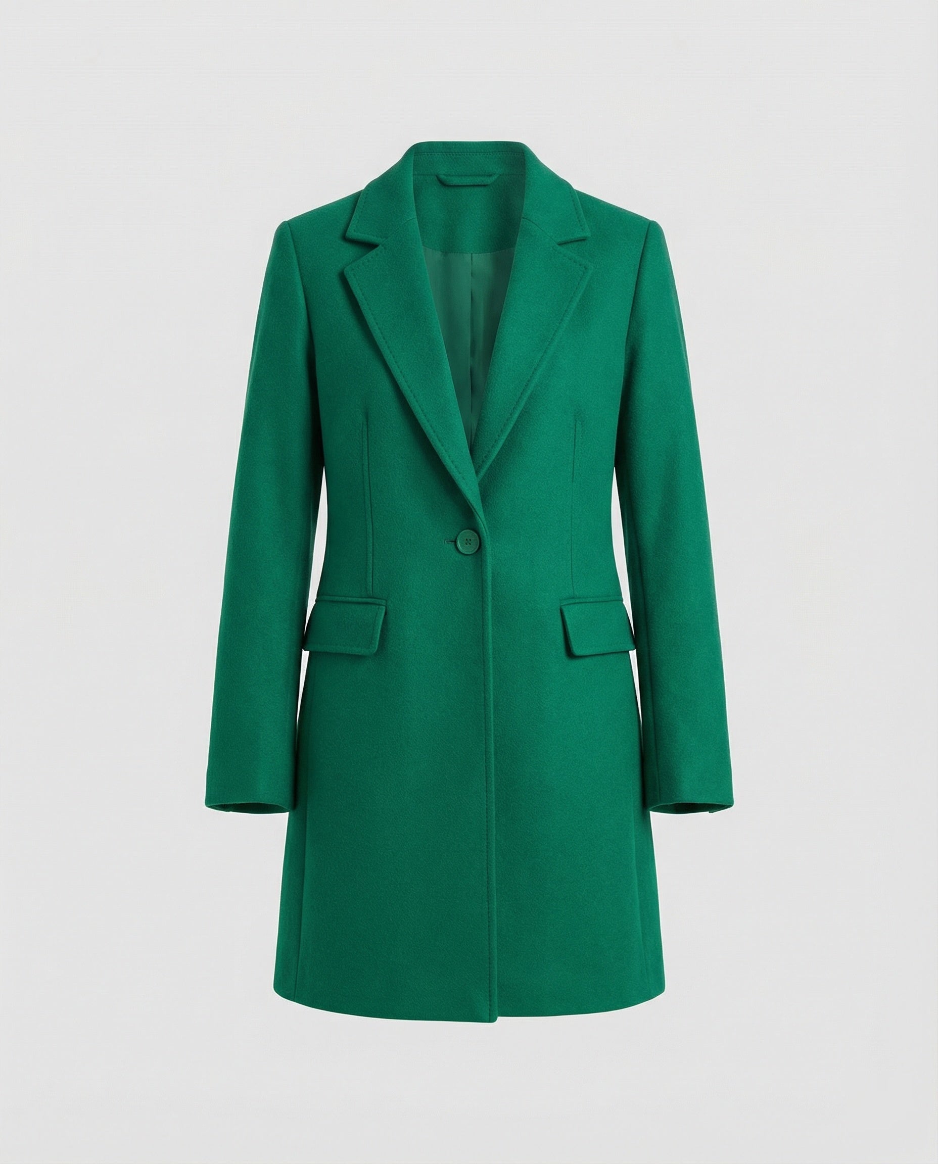 Damen Longblazer Damen mit Struktur