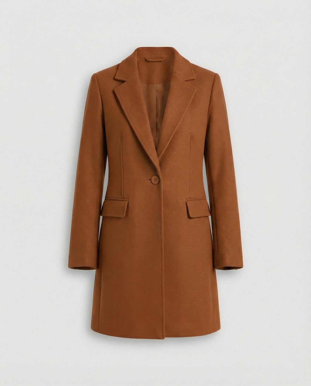 Damen Longblazer Damen mit Struktur