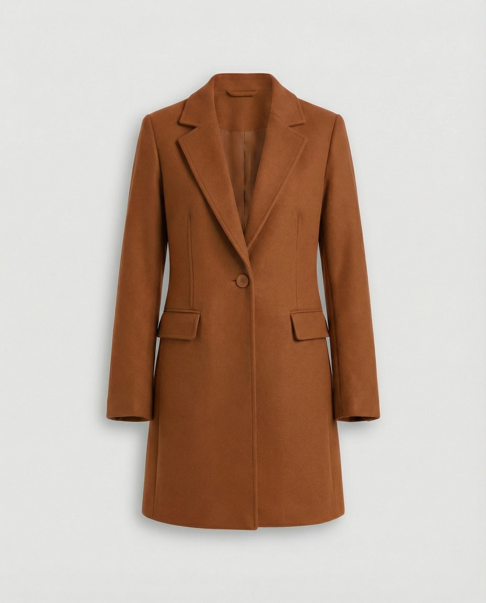 Damen Longblazer Damen mit Struktur