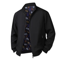 Schwarz mit Muster