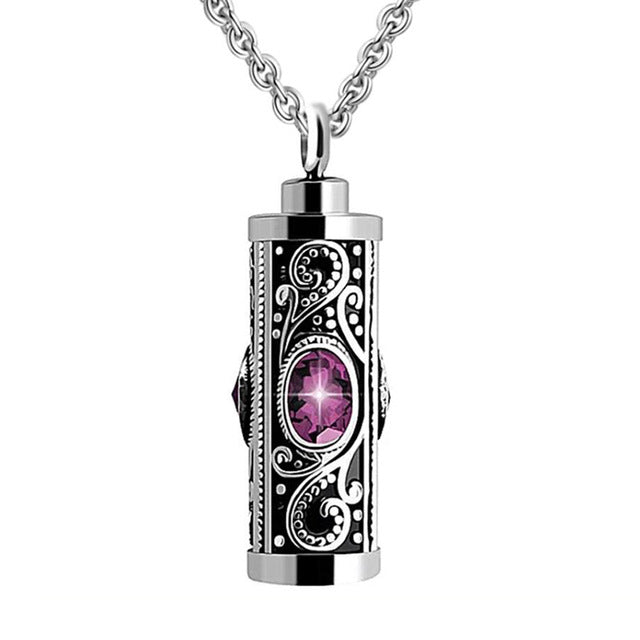 Damen Anhänger mit filigranem Design und funkelndem Stein Shop Nory