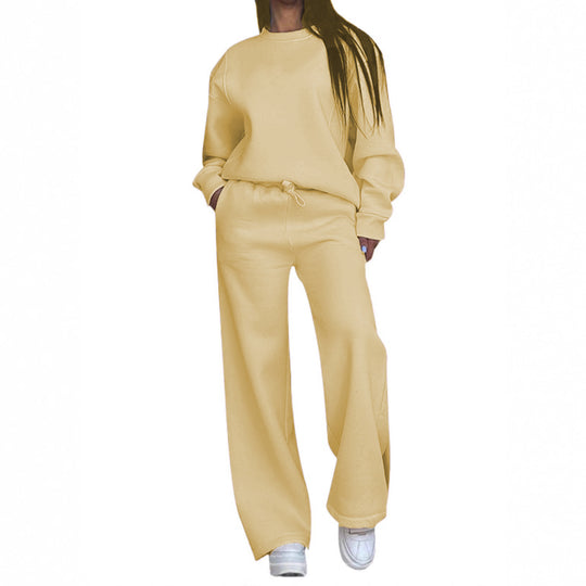 Damen nan lässiges Oversize Sweatshirt und weite Jogginghose Set Shop Nory