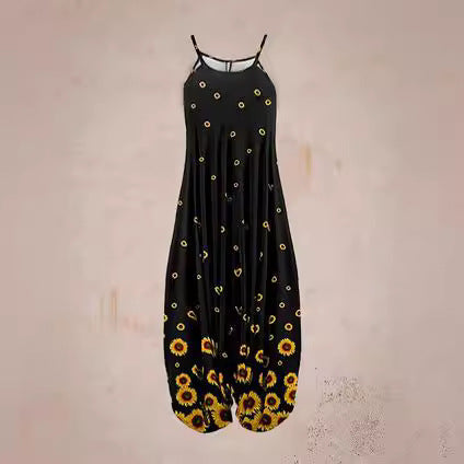 Damen Jumpsuit mit astrologischem Print Shopnory