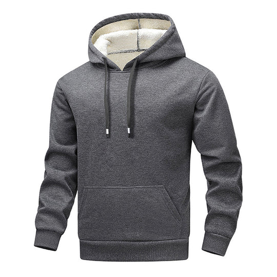 Herren gemütlicher Kapuzenpullover mit kuscheligem Innenfutter Shop Nory