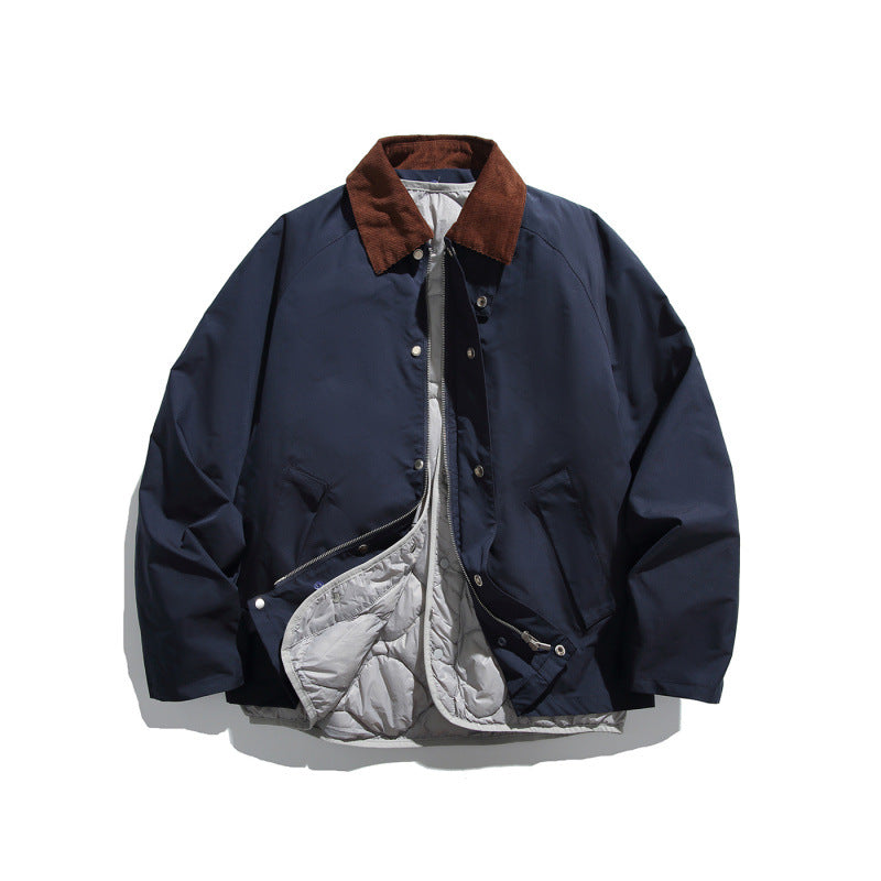 Herren Boxy‑Fieldjacke mit abnehmbarer wattierter Innenweste und Cordkragen Shop Nory