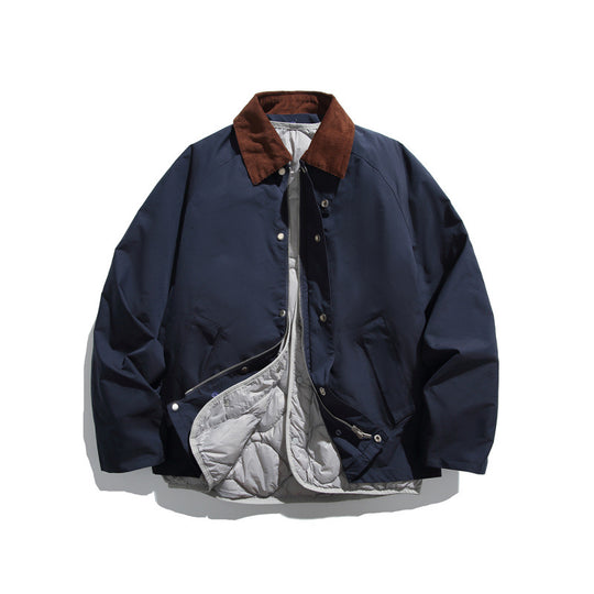 Herren Boxy‑Fieldjacke mit abnehmbarer wattierter Innenweste und Cordkragen Shop Nory