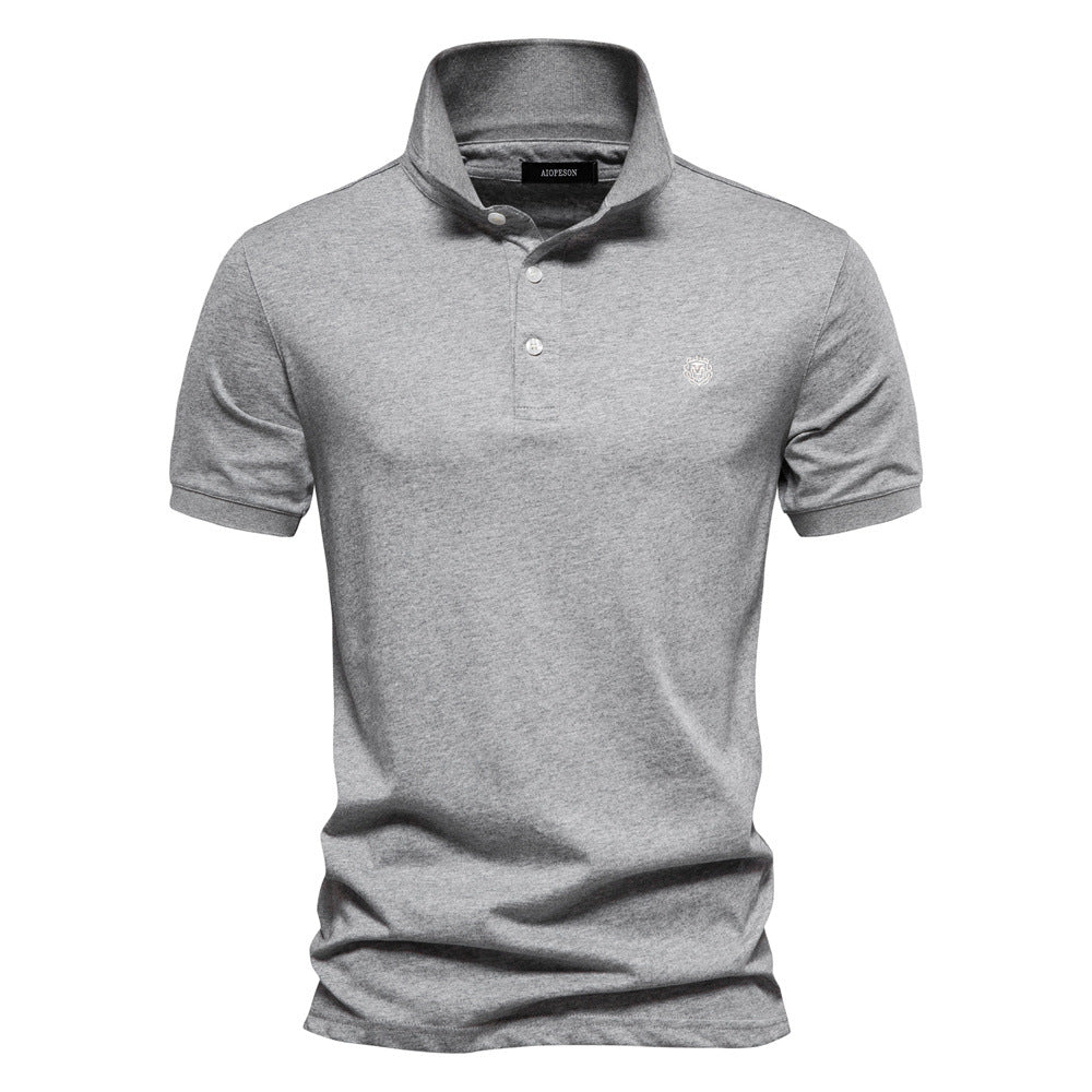Herren Polo-Shirt mit feiner Piqué-Struktur und klassischem Kragen