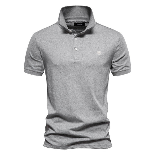 Herren Polo-Shirt mit feiner Piqué-Struktur und klassischem Kragen
