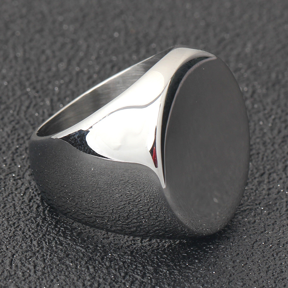 Herren Siegelring mit mystischem Symbol-Design Shop Nory