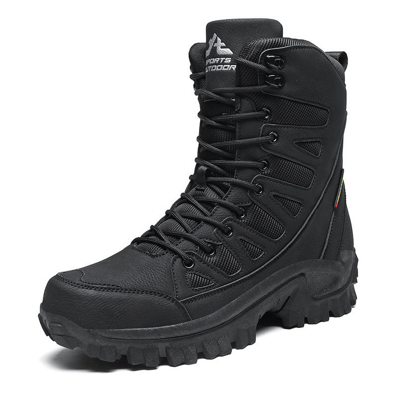 Damen Hochwertige Wanderstiefel mit rutschfester Sohle und atmungsaktiven Einsätzen