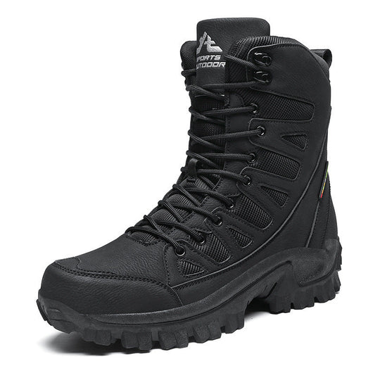 Damen Hochwertige Wanderstiefel mit rutschfester Sohle und atmungsaktiven Einsätzen