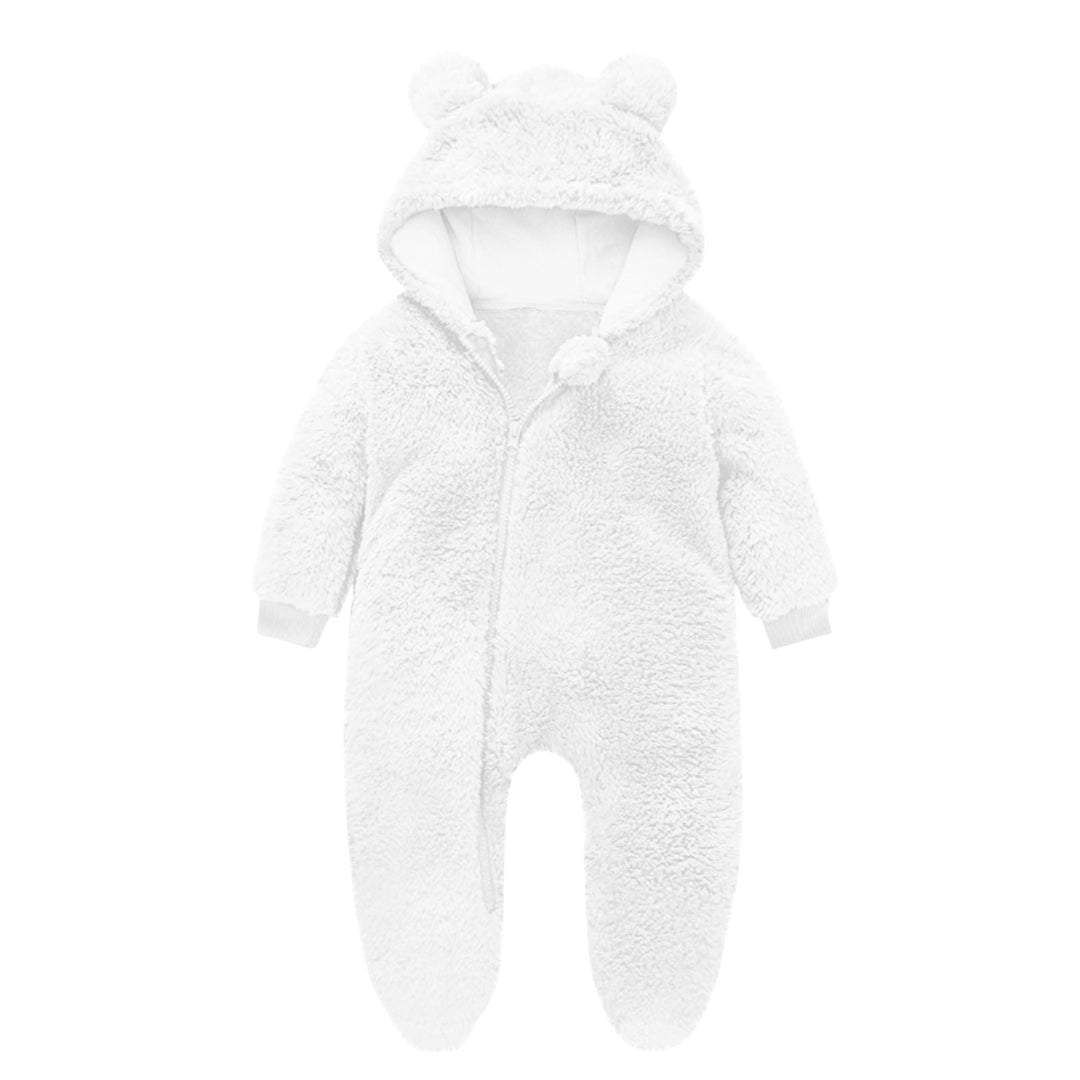 Kleinkind Fleece Overall mit Bärenohren