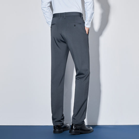 Herren Elegante Business-Hose mit geradem Schnitt und elastischem Bund Shop Nory