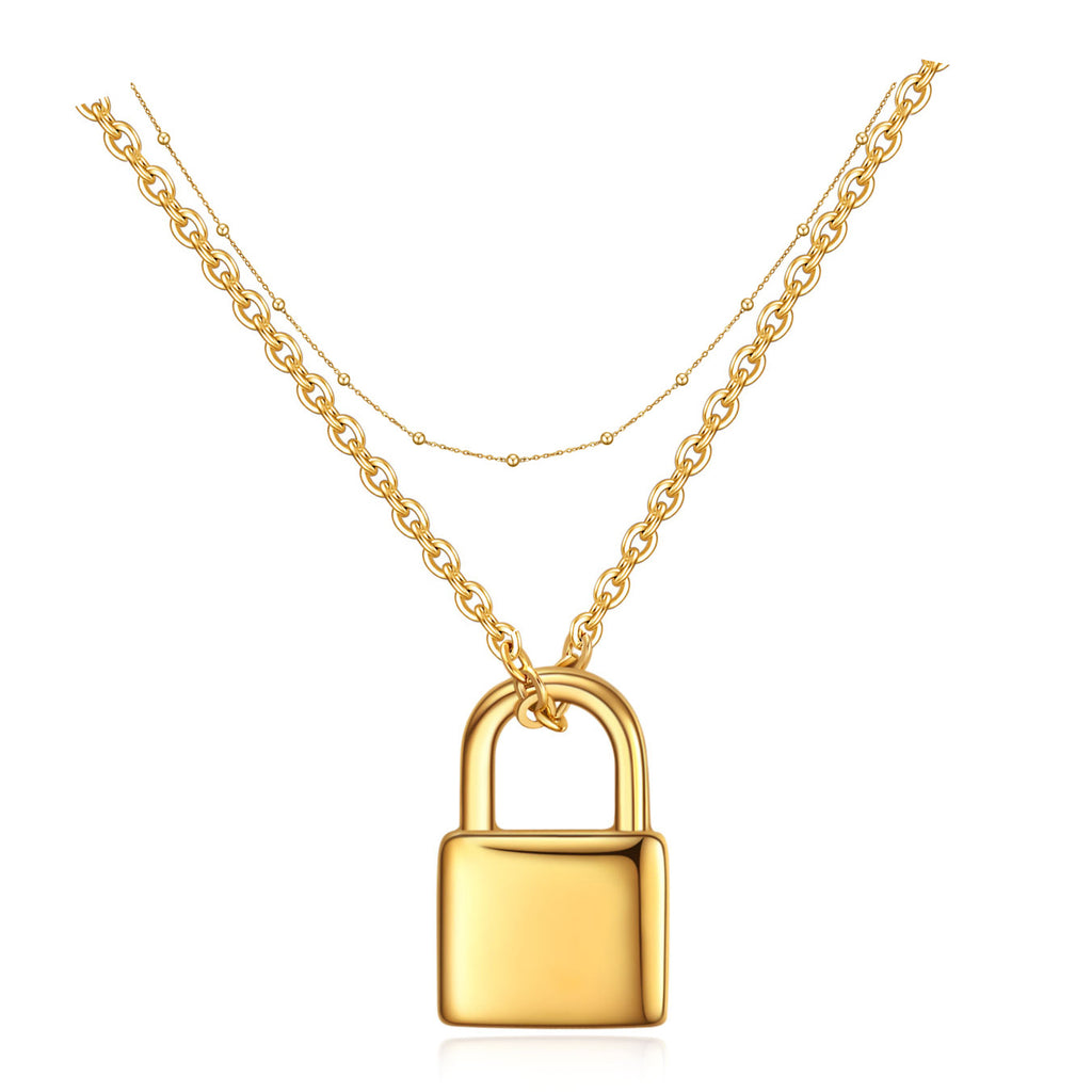 Damen Halskette mit verschlossener Anhänger-Design Shop Nory