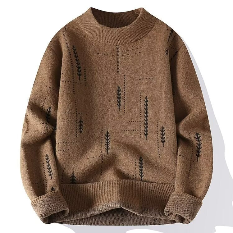 Damen Modischer Strickpullover mit floraler Applikation Shop Nory