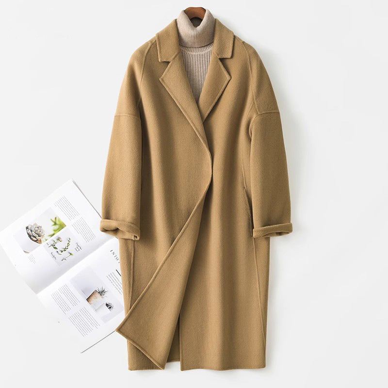 Damen Modischer Wickelmantel Shop Nory