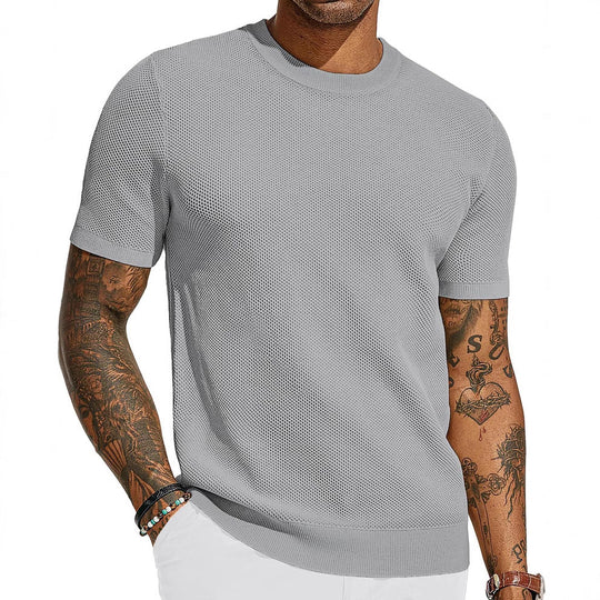 Herren atmungsaktives Netz-T-Shirt